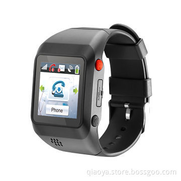 Watch phone with movement/speed/distance/calorie, GPS security monitoring customized functions